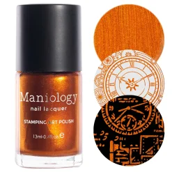 Clockwork (B481) - Metallic Copper Stamping Polish