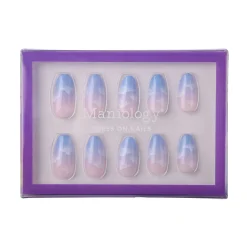 Cloud Nine Press On Nails - Short Round