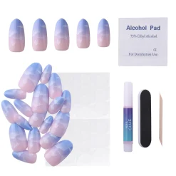 Cloud Nine Press On Nails - Short Round
