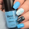 Cloudsong (B572) - Sky Blue Pearl Creme Stamping Polish