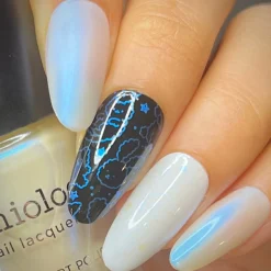 Cloudy (B511) - Pearl White Stamping Polish
