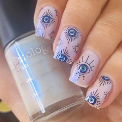 Cloudy (B511) - Pearl White Stamping Polish