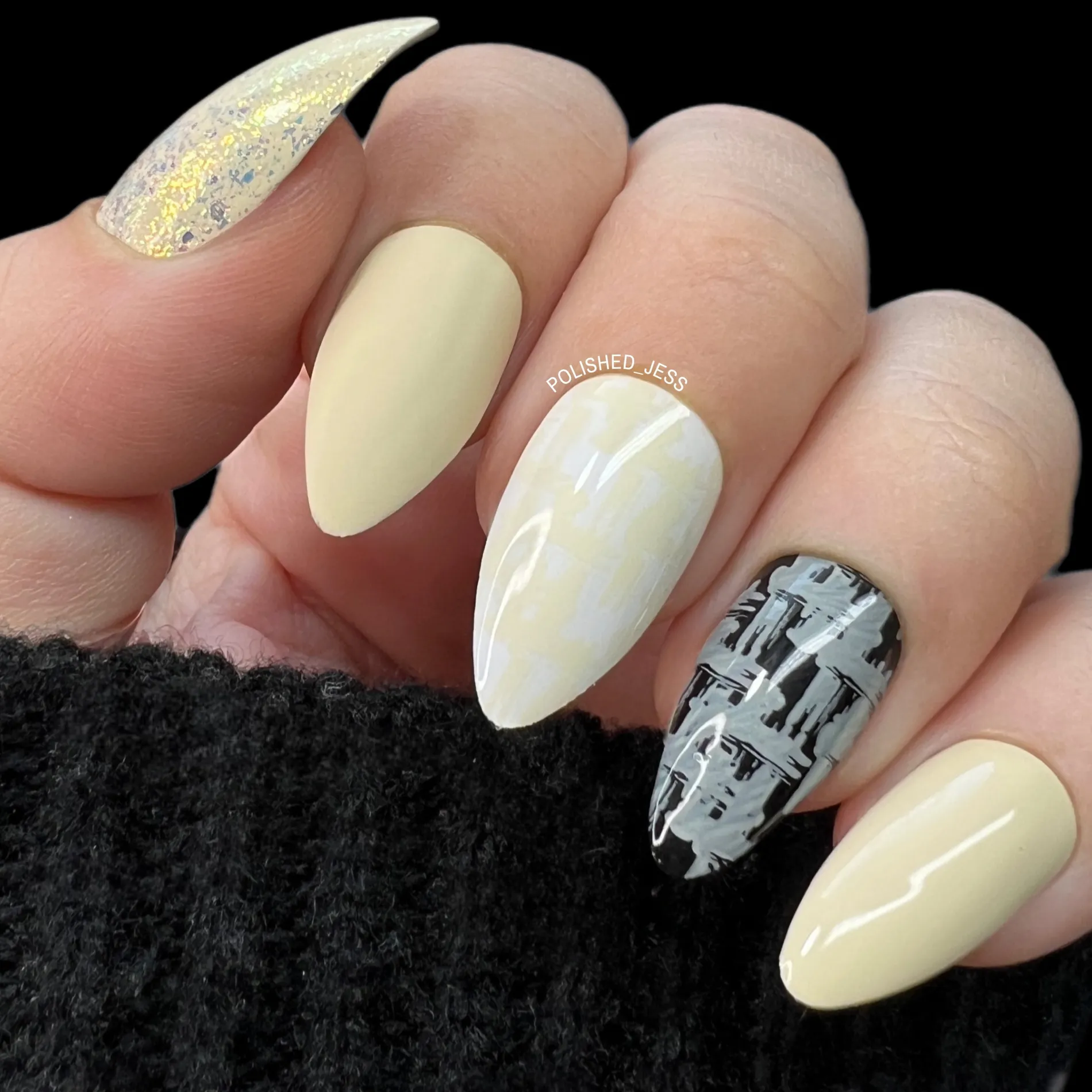 Coconut (B268) - Custard Creme Stamping Polish