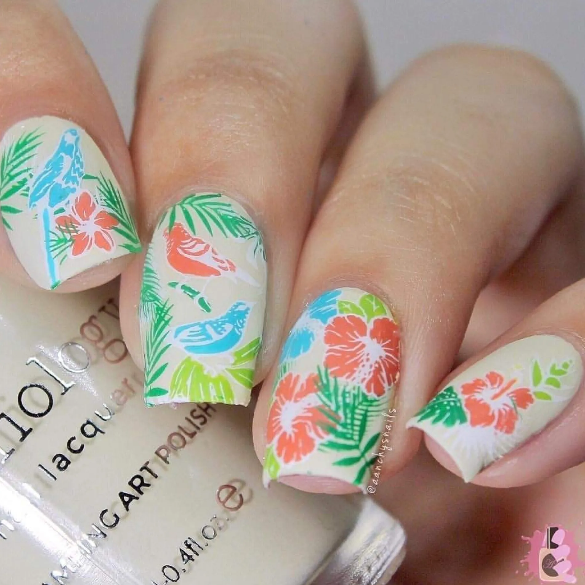 Coconut (B268) - Custard Creme Stamping Polish