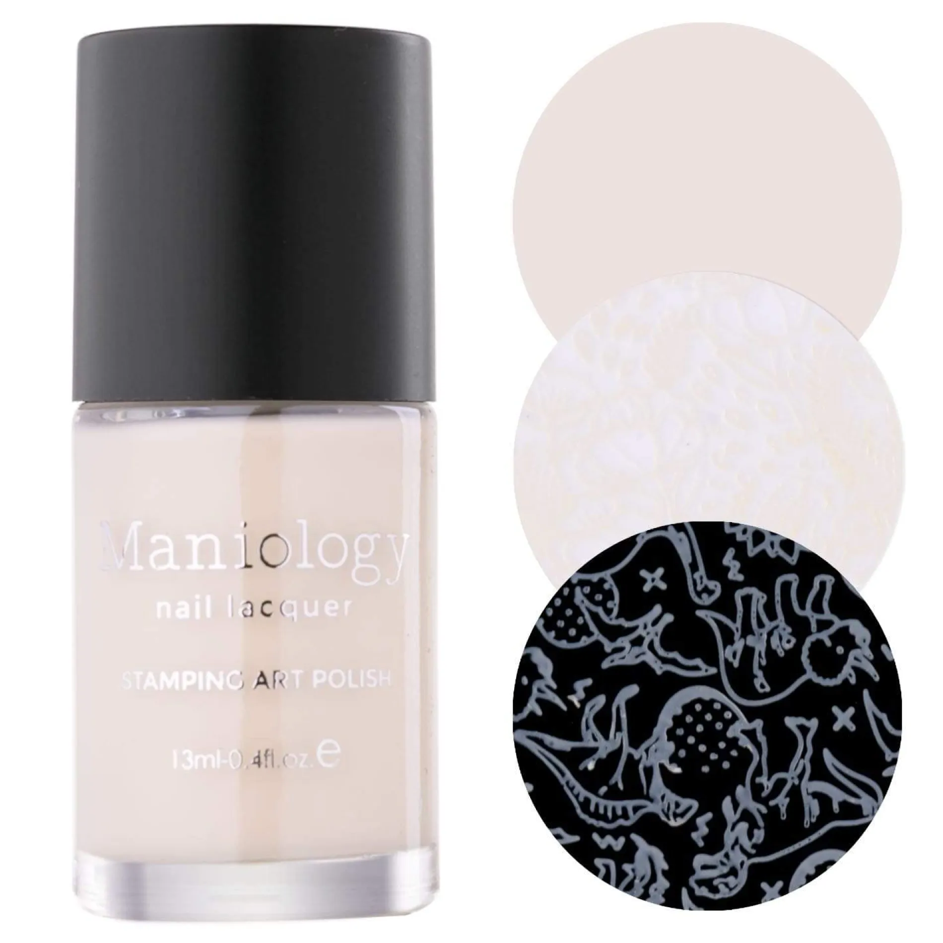 Coconut (B268) - Custard Creme Stamping Polish