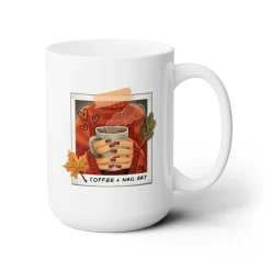 Coffee and Chill Ceramic Coffee Mug 15oz
