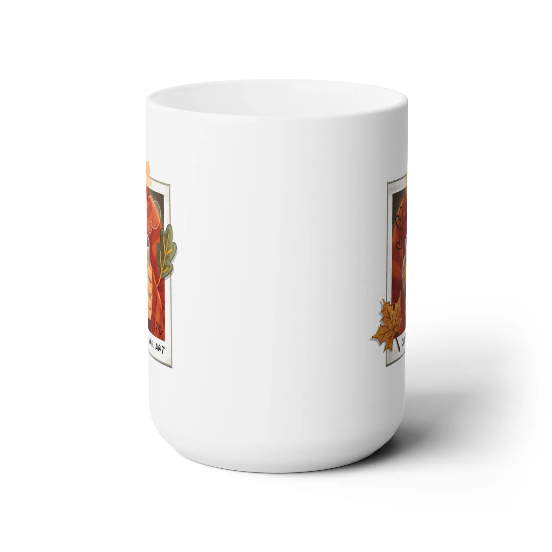 Coffee and Chill Ceramic Coffee Mug 15oz