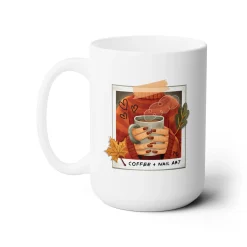 Coffee and Chill Ceramic Coffee Mug 15oz