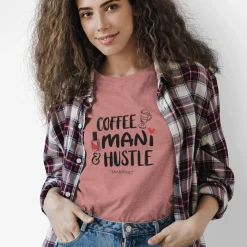 Coffee-Mani-Hustle - Short Sleeve T-shirt