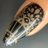 Cookie Crumbs (B538) - Cream Brown Stamping Polish