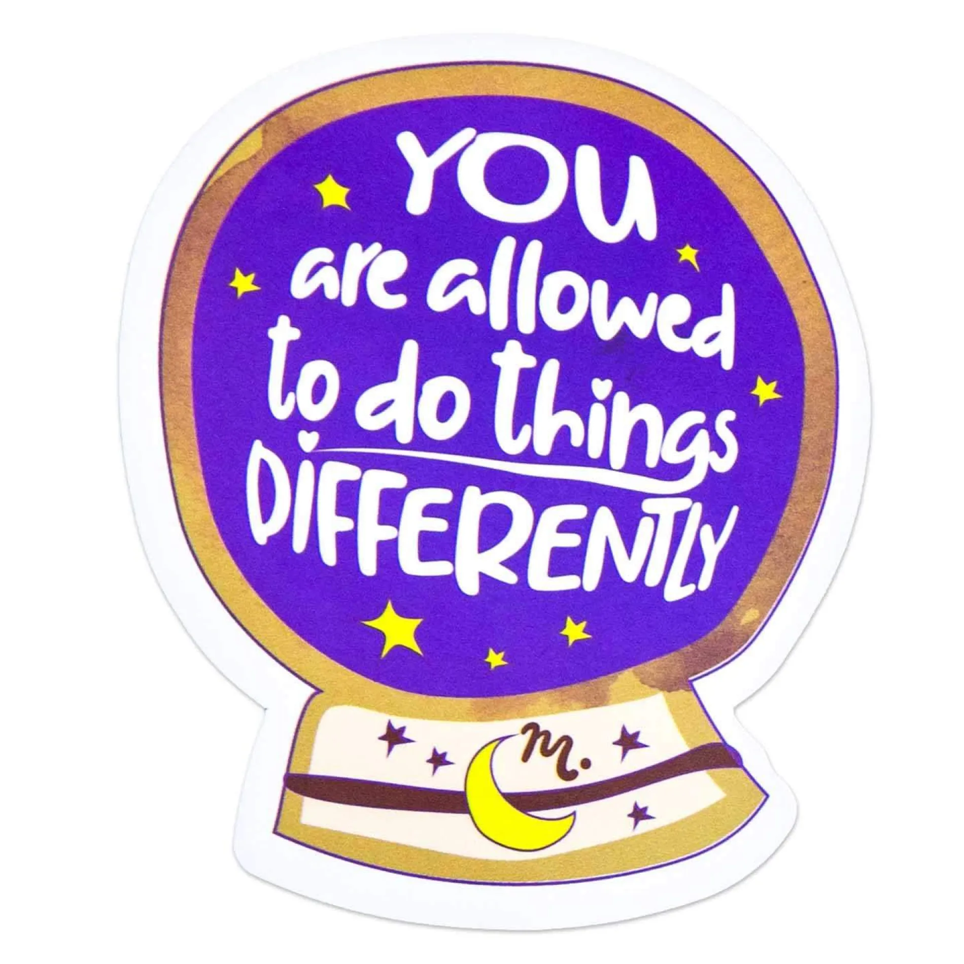 Creative Babe - 6pc Vinyl Stickers Set - Inspirational Quotes