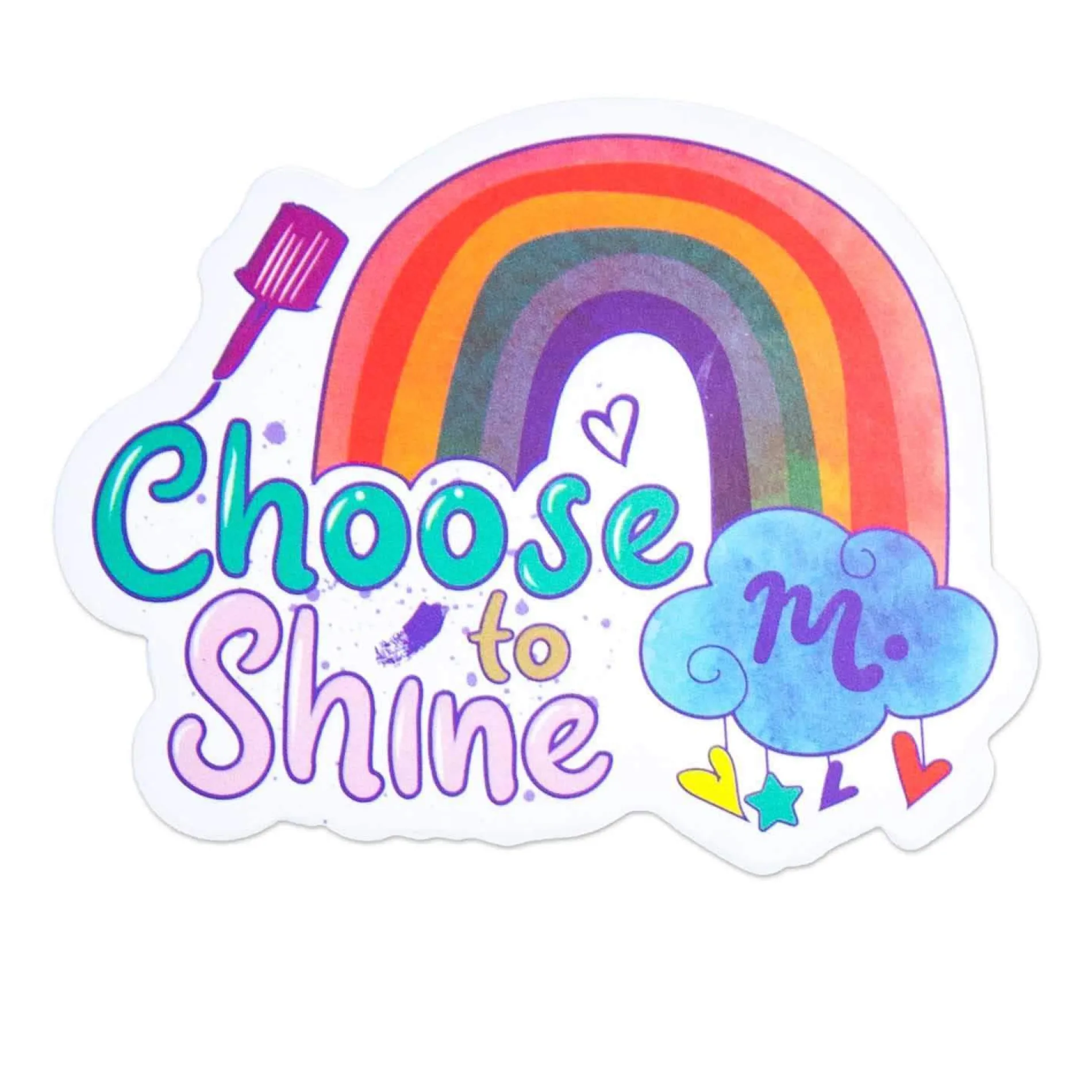Creative Babe - 6pc Vinyl Stickers Set - Inspirational Quotes