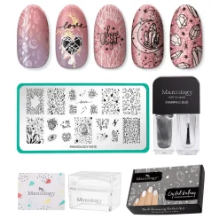 Crystal Galaxy: Space-Themed Nail Stamping Starter Kit