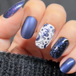 Darkest Night: 3-Piece Metallic Stamping Art Polish Set