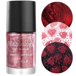 Darkest Night: 3-Piece Metallic Stamping Art Polish Set