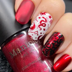 Darkest Night: 3-Piece Metallic Stamping Art Polish Set