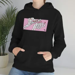 Dead But Nailed It - Heavy Blend Hoodie Sweatshirt