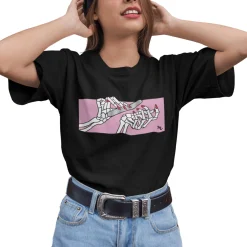 Dead But Nailed It - Short Sleeve T-shirt