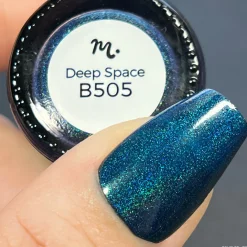 Deep Space (B505) - Holographic Navy Blue Stamping Polish