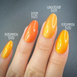 Doom (B405) - Metallic Orange Stamping Polish