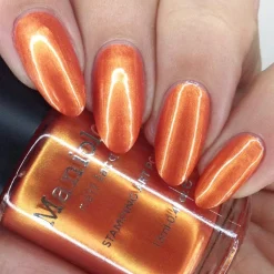 Doom (B405) - Metallic Orange Stamping Polish