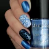 Double Bubble (B334) - Royal Blue Metallic Stamping Polish
