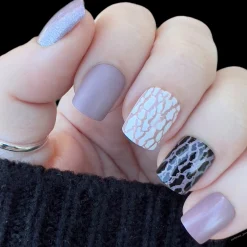 Dovetail (B365) Metallic Taupe Stamping Polish