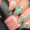 Dreaming Lotus (M672) - Nail Stamping Plate