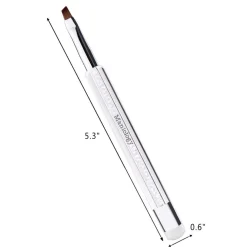Dual-Ended Pencil Stamper/Clean-Up Brush