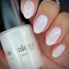 Duo Tinted Calcium Rich Base Coat Set - Milky White and Blushing Pink