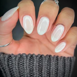 Duo Tinted Calcium Rich Base Coat Set - Milky White and Blushing Pink