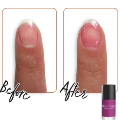 Duo Tinted Calcium Rich Base Coat Set - Milky White and Blushing Pink