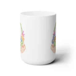 Easter Bunny Ceramic Coffee Mug 15oz