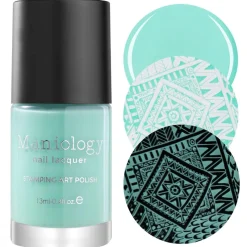 Electro Glo: 6-Piece Electric Pastel Stamping Art Polish Set