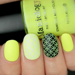 Electro Glo: 6-Piece Electric Pastel Stamping Art Polish Set
