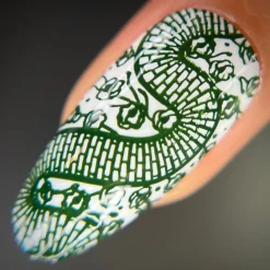 Emerald City (B514) - Dark Green Stamping Polish
