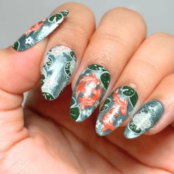 Enchanted Waters: Lotus Mirror (MXM171) - Nail Stamping Plate