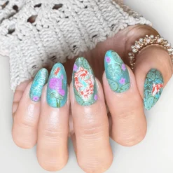 Enchanted Waters: Lotus Mirror (MXM171) - Nail Stamping Plate