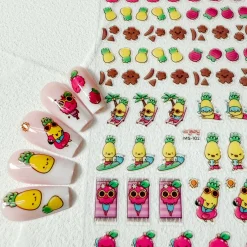 Enjoy Snacks x Maniology - Snacks Heaven Nail Art Sticker