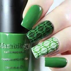 Essentials Bright Collection: Lilypad (B191) Leafy Green Stamping Polish