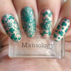 Essentials Bright Collection: Lilypad (B191) Leafy Green Stamping Polish