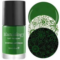 Essentials Bright Collection: Lilypad (B191) Leafy Green Stamping Polish