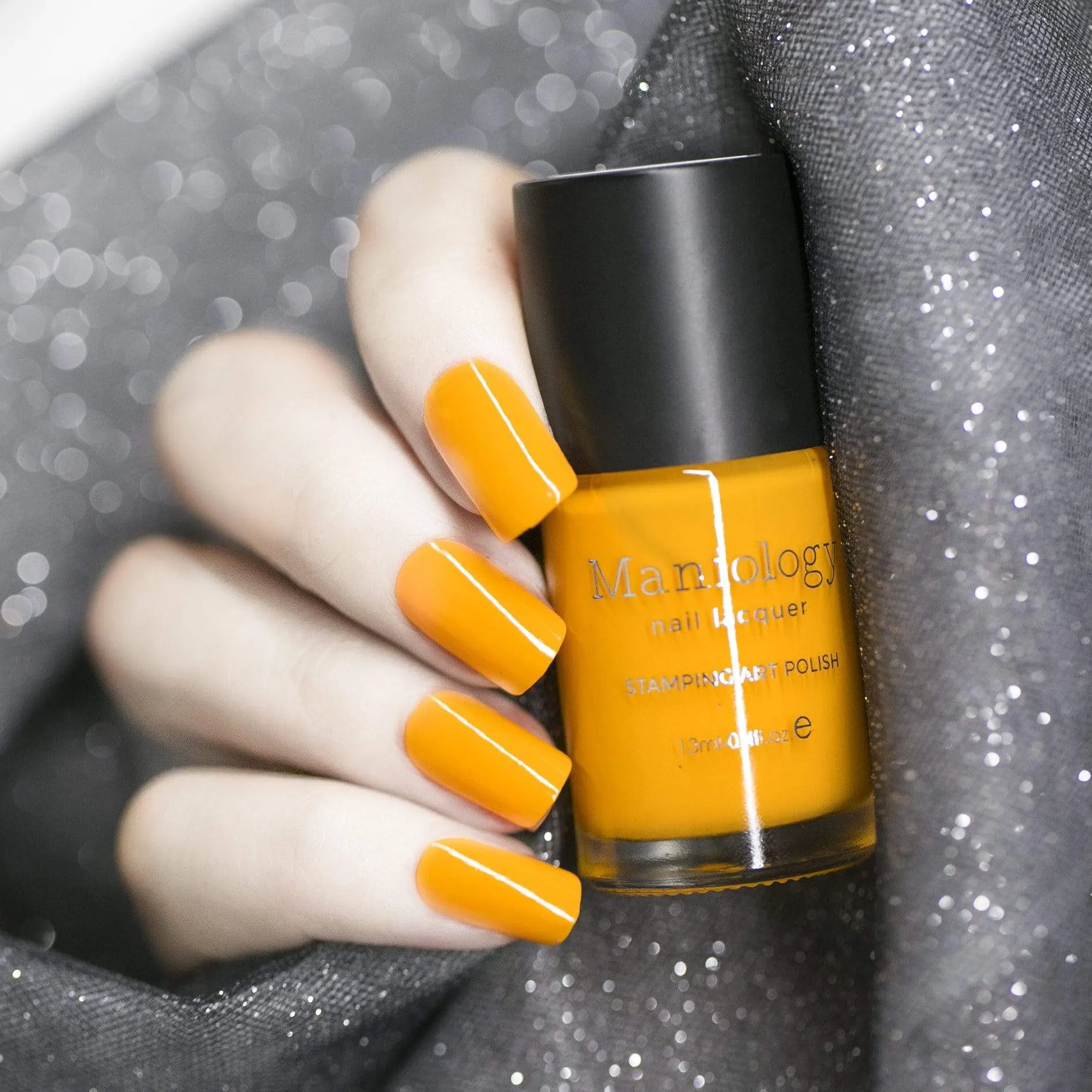 Essentials Bright Collection: Sunrise (B193) Sunny Marigold Stamping Polish