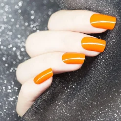 Essentials Bright Collection: Orange Burst (B194) Juicy Orange Stamping Polish