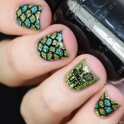 Essentials Primary Collection: Straight-Up Black (B171) Classic Black Stamping Polish