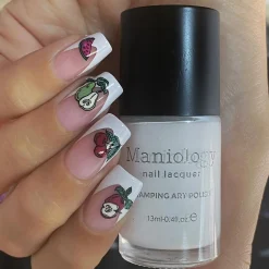 Essentials Primary Collection: Bam! White (B170) Classic White Stamping Polish