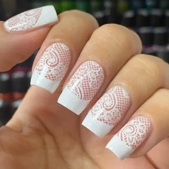 Essentials Primary Collection: Bam! White (B170) Classic White Stamping Polish