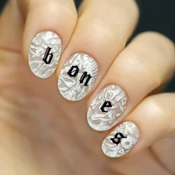 Essentials Primary Collection: Bam! White (B170) Classic White Stamping Polish