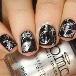 Essentials Primary Collection: So Metal (B186) Metallic Silver Stamping Polish