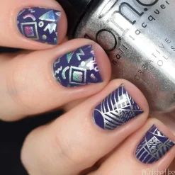 Essentials Primary Collection: So Metal (B186) Metallic Silver Stamping Polish